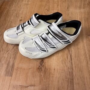 Shimano WR35 Women's Road Cycling Shoes White SPD Cleat Compatible Size 38